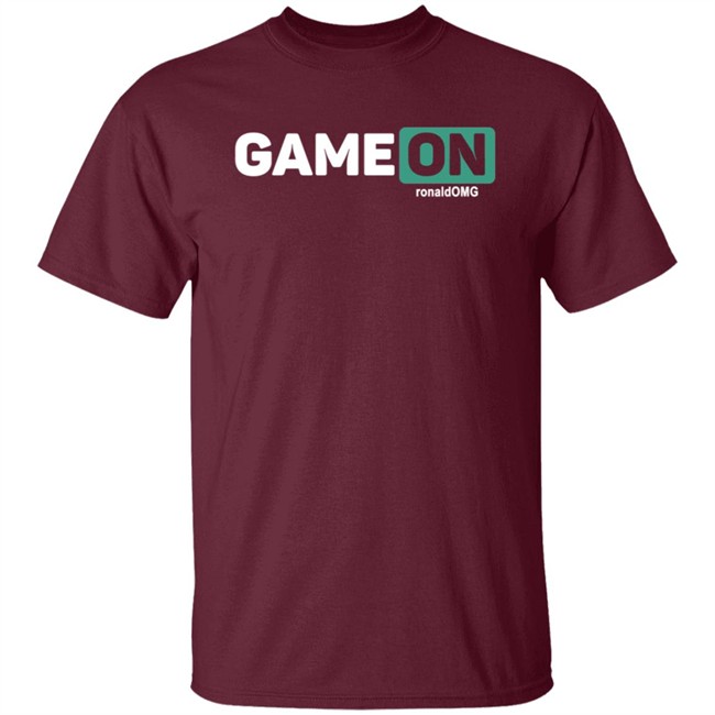 Game ON Sis Vs Bro Shirt Game ON ronaldOMG T Shirt Sis Vs Bro T Shirts Game ON Sis Vs Bro Shirt Game ON ronaldOMG T Shirt Sis Vs Bro T Shirts