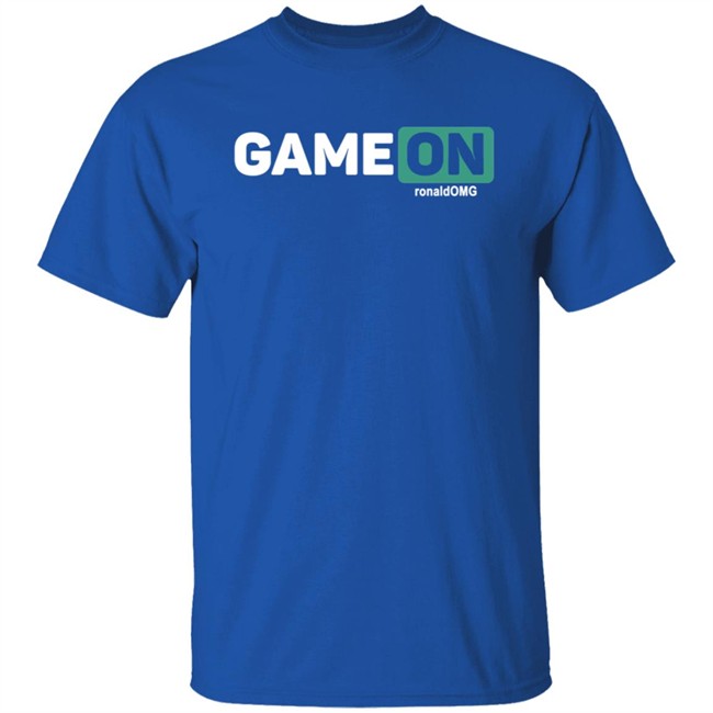 Game ON Sis Vs Bro Shirt Game ON ronaldOMG T Shirt Sis Vs Bro T Shirts