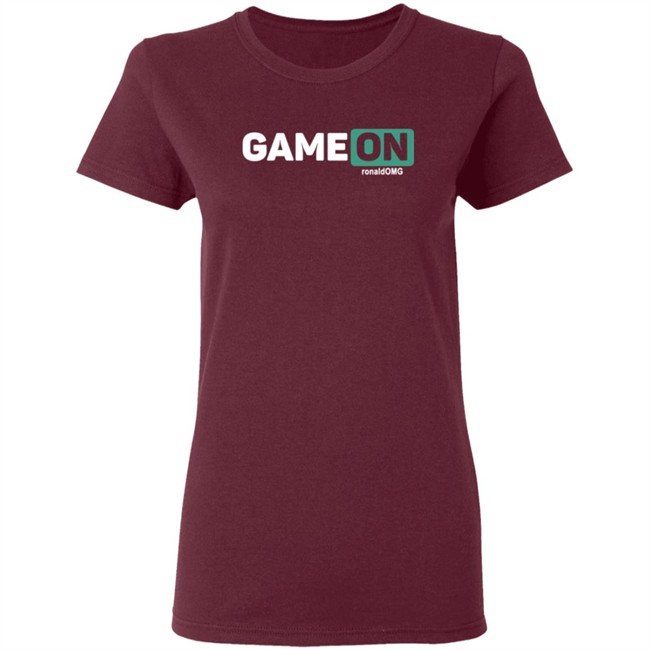 Game ON Sis Vs Bro Shirt Game ON ronaldOMG T Shirt Sis Vs Bro T Shirts Game ON Sis Vs Bro Shirt Game ON ronaldOMG T Shirt Sis Vs Bro T Shirts