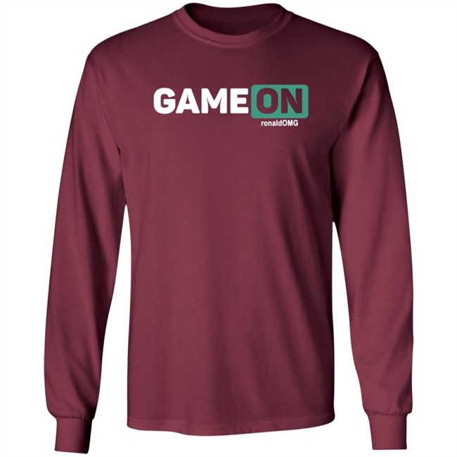 Game ON Sis Vs Bro Shirt Game ON ronaldOMG T Shirt Sis Vs Bro T Shirts Game ON Sis Vs Bro Shirt Game ON ronaldOMG T Shirt Sis Vs Bro T Shirts