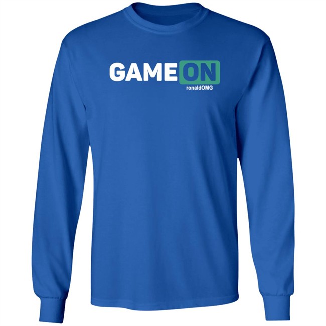 Game ON Sis Vs Bro Shirt Game ON ronaldOMG T Shirt Sis Vs Bro T Shirts Game ON Sis Vs Bro Shirt Game ON ronaldOMG T Shirt Sis Vs Bro T Shirts