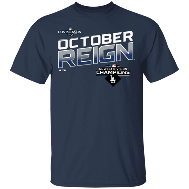 Dodgers Nl West Champs T Shirt