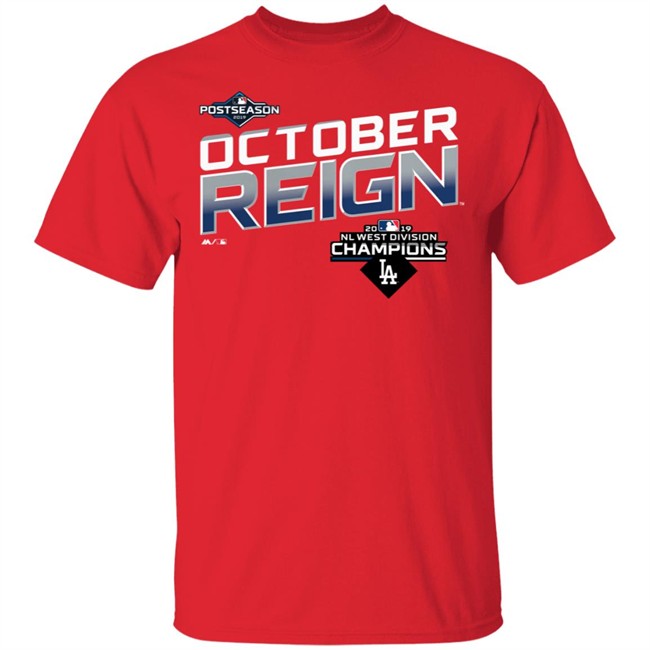 Dodgers Nl West Champs T Shirt Dodgers Nl West Champs T Shirt