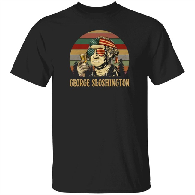 George Sloshington Shirt 4th Of July George Sloshington vintage shirt