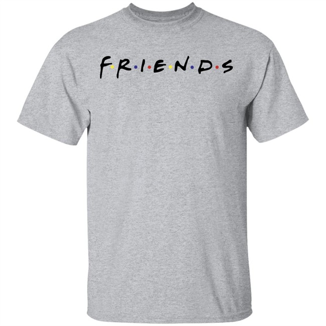 Popfunk Friends TV Show Logo White T Shirt Popfunk Friends TV Show Logo White T Shirt