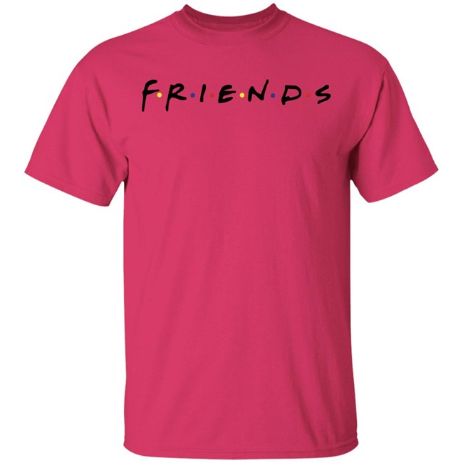 Popfunk Friends TV Show Logo White T Shirt Popfunk Friends TV Show Logo White T Shirt