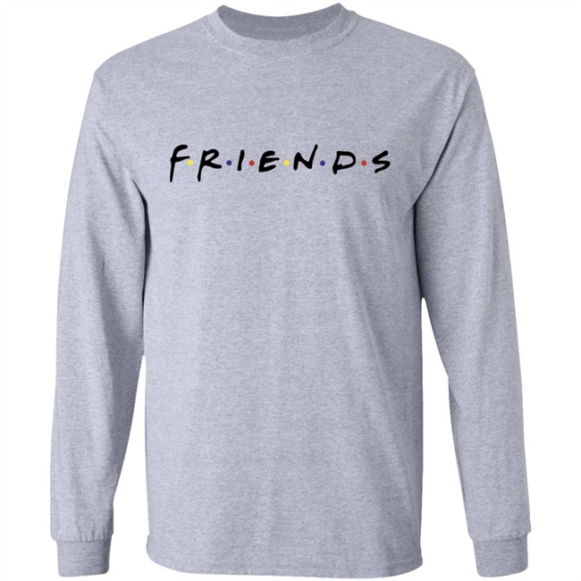 Popfunk Friends TV Show Logo White T Shirt Popfunk Friends TV Show Logo White T Shirt