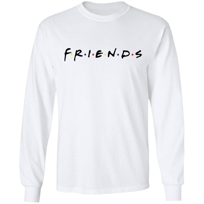 Popfunk Friends TV Show Logo White T Shirt Popfunk Friends TV Show Logo White T Shirt