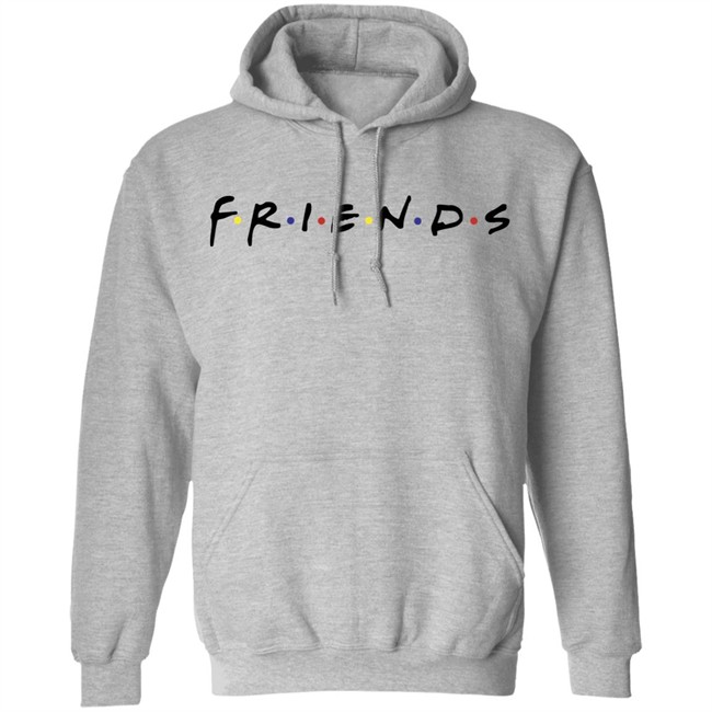 Popfunk Friends TV Show Logo White T Shirt Popfunk Friends TV Show Logo White T Shirt