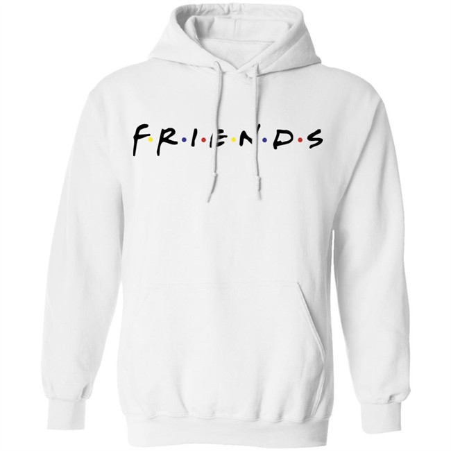 Popfunk Friends TV Show Logo White T Shirt Popfunk Friends TV Show Logo White T Shirt