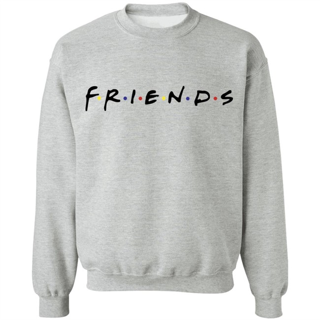 Popfunk Friends TV Show Logo White T Shirt Popfunk Friends TV Show Logo White T Shirt