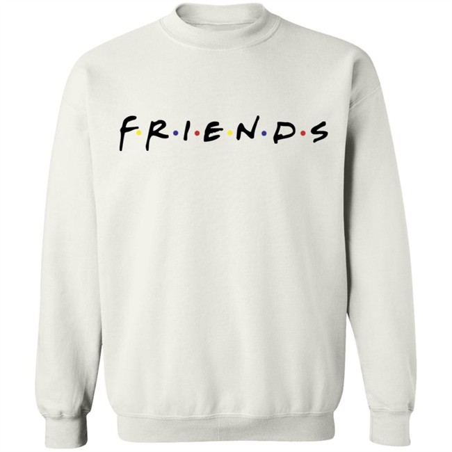 Popfunk Friends TV Show Logo White T Shirt Popfunk Friends TV Show Logo White T Shirt