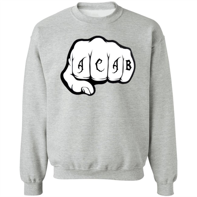 Acab Shirt Ultras ACAB Knock-Out WhiteT Shirts Acab Shirt Ultras ACAB Knock-Out WhiteT Shirts