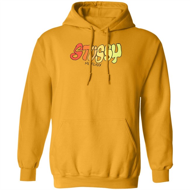 MCMLXXX Stussy White Hoodie Sweatshirt MCMLXXX Stussy White Hoodie Sweatshirt