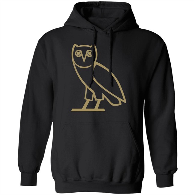 Ovo Hoodie Drake OVO Hooded winter 2015 collection Black Sweatshirt