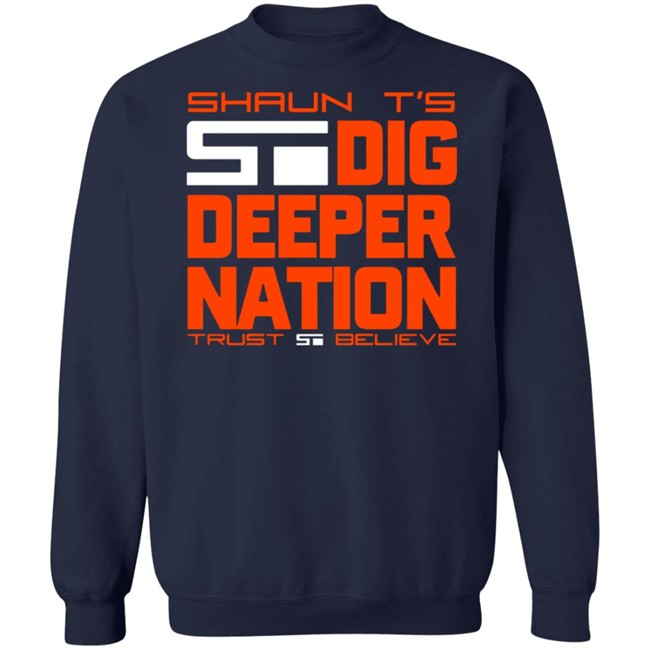 Shaun I's Deeper Natione Trust Believe Hoodie Shaun I's Deeper Natione Trust Believe Hoodie