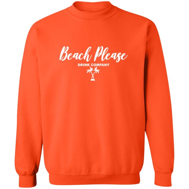 Beach Please Drink Company Beach Please Orange T Shirt Beach Please Drink Company Beach Please Orange T Shirt