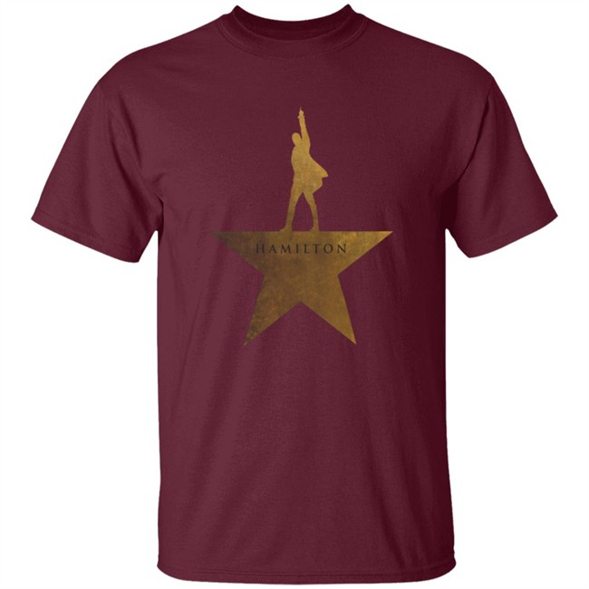 Hamilton Merch Store Hamilton Gold Star T Shirt Hamilton T Shirts Hamilton Merch Store Hamilton Gold Star T Shirt Hamilton T Shirts