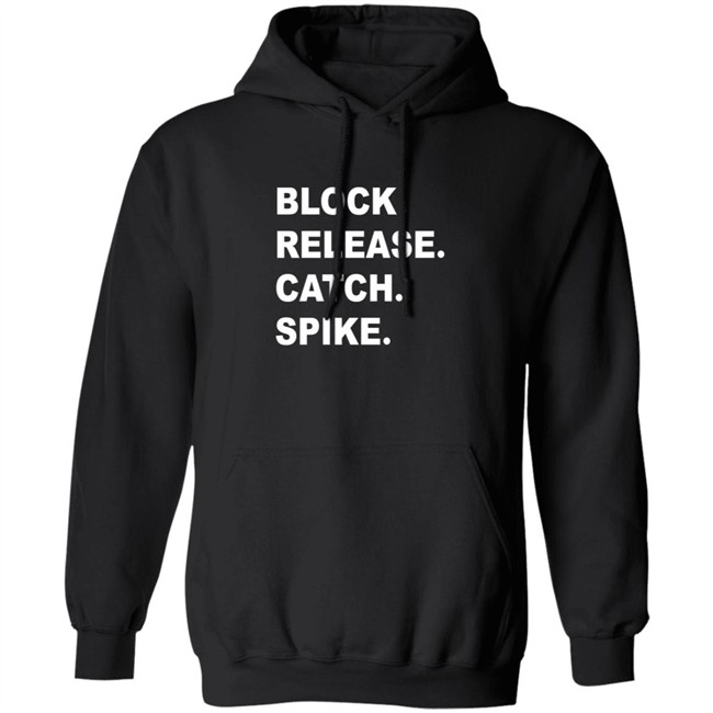 Block Release Catch Spike Tee Shirt Block Release Catch Spike Tee Shirt