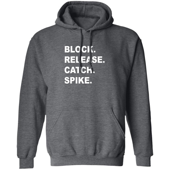 Block Release Catch Spike Tee Shirt Block Release Catch Spike Tee Shirt