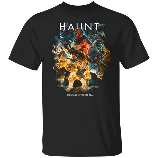 Cavitycolors Merchadise Haunt Some Monsters Are Real Tee Shirt