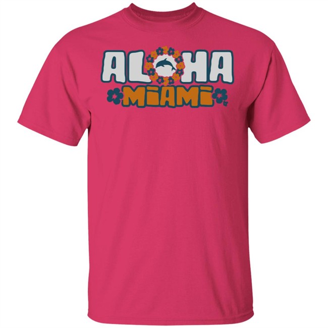 Oloha Miami BreakingT Flower & Dolphin Shirt Tua Tagovailoa Miami Dolphins: The Aloha Miami T-shirt has dropped! Oloha Miami BreakingT Flower & Dolphin Shirt Tua Tagovailoa Miami Dolphins: The Aloha Miami T-shirt has dropped!