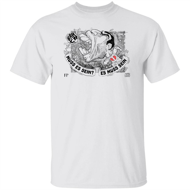 Luis Suarez Muss Es Sein Caricatures Tee Shirt