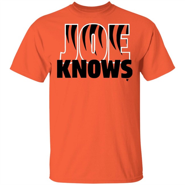 Joe Knows BreakingT Orange T Shirts