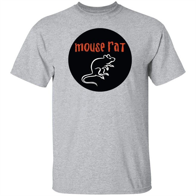 Mouse Rat Shirt TeeShirtPalace Circle Mouse Rat Slim Fit T-Shirt Parks and Recreation