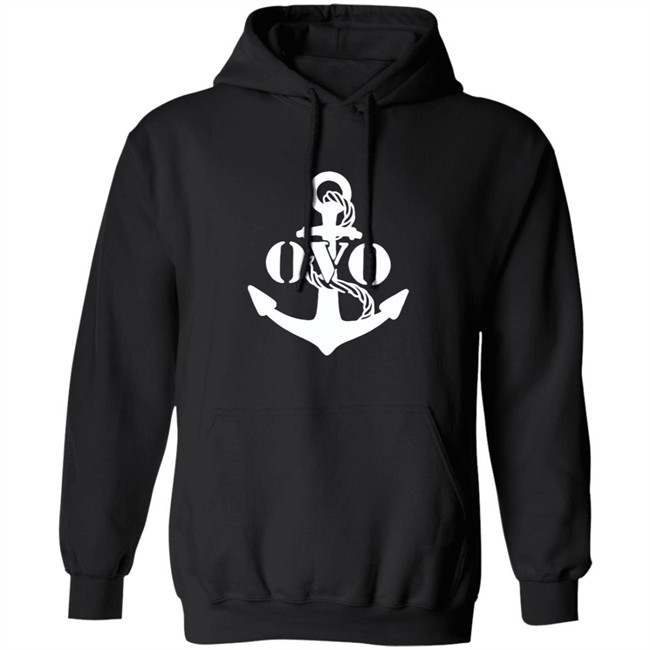 Ovo Nautical Indigo Fleece Hoodie Ovo Merch Ovo T Shirts Ovo Hoodies Sweatshirt Nautical Indigo Fleece Hoodie Indigo Fleece Hoodie