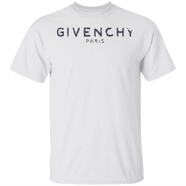 Givenchy Paris Slim Fit White T Shirts Givenchy Shirt