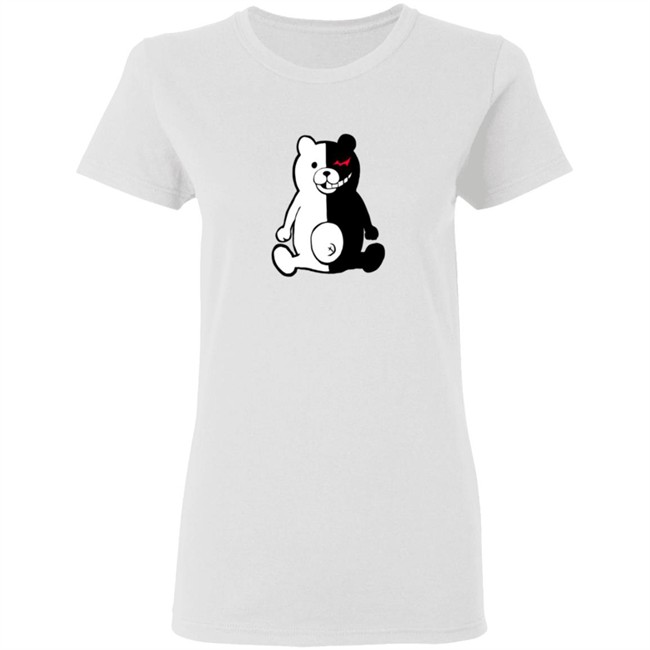 Danganronpawiki Monokuma Danganronpa Tee Shirt Danganronpawiki Monokuma Danganronpa Tee Shirt
