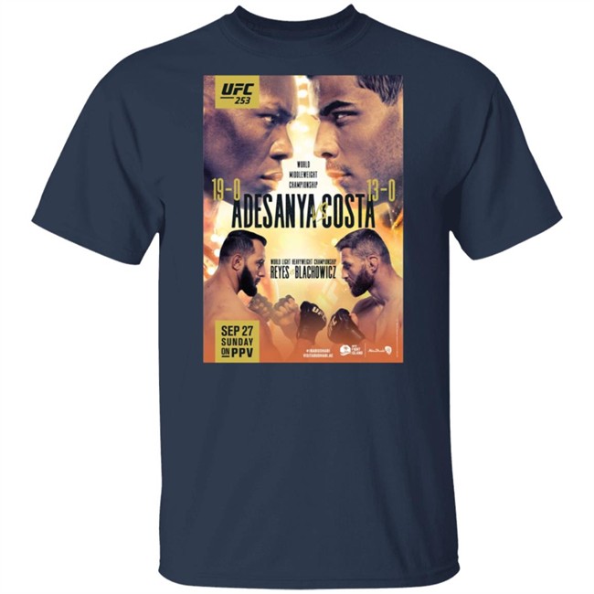 UFC 253 Autographed Ufc Stote Shirt UFC 253 Autographed Ufc Stote Shirt