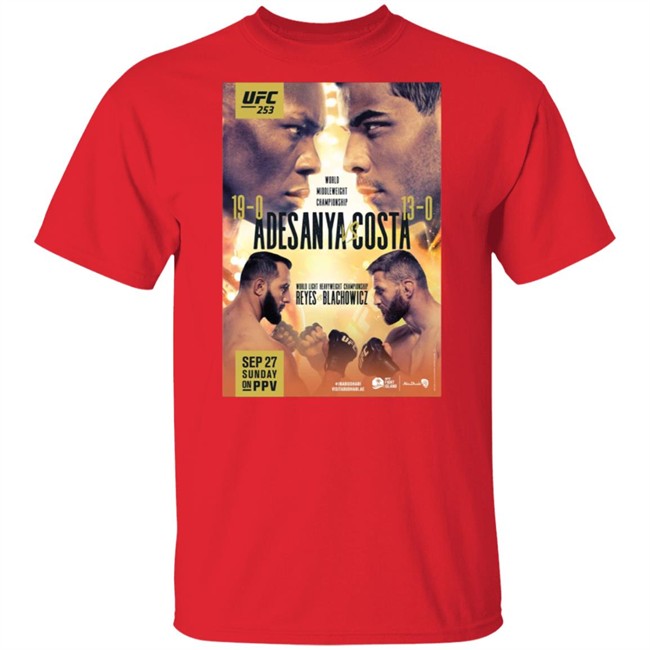UFC 253 Autographed Ufc Stote Shirt UFC 253 Autographed Ufc Stote Shirt