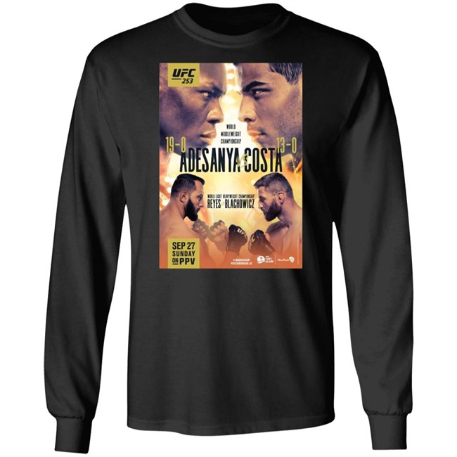 UFC 253 Autographed Ufc Stote Shirt UFC 253 Autographed Ufc Stote Shirt