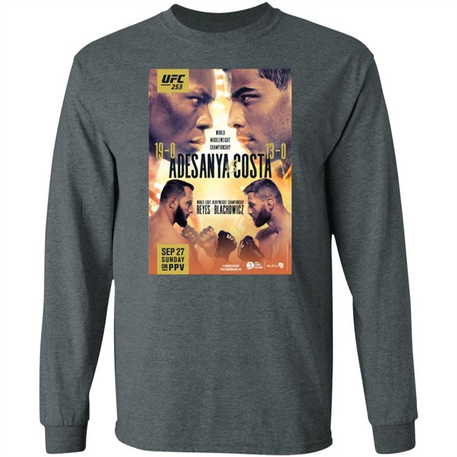 UFC 253 Autographed Ufc Stote Shirt UFC 253 Autographed Ufc Stote Shirt