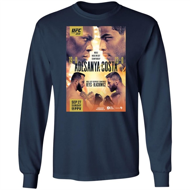 UFC 253 Autographed Ufc Stote Shirt UFC 253 Autographed Ufc Stote Shirt
