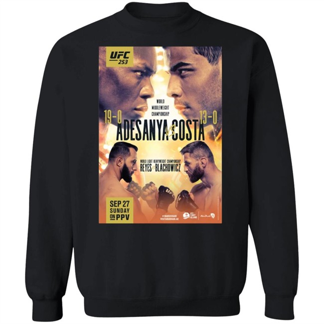 UFC 253 Autographed Ufc Stote Shirt UFC 253 Autographed Ufc Stote Shirt