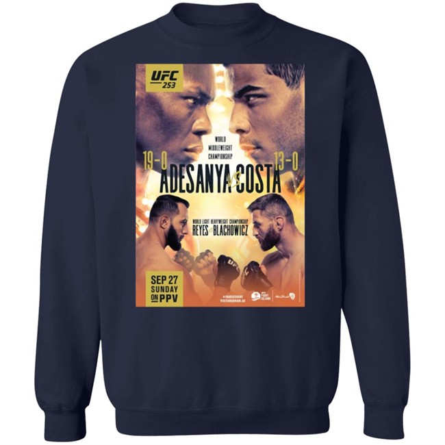 UFC 253 Autographed Ufc Stote Shirt UFC 253 Autographed Ufc Stote Shirt