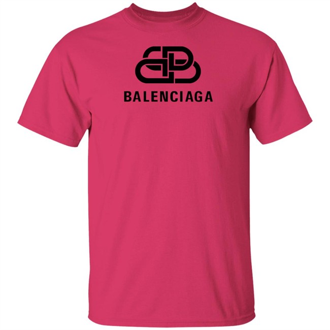 BB Balenciage Shirt Black Logo Balenciage White T Shirts BB Balenciage Shirt Black Logo Balenciage White T Shirts
