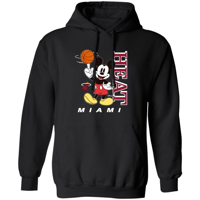 Miami Heat Junk Food Heat Mickey Tee Miami Heat Junk Food Heat Mickey Tee