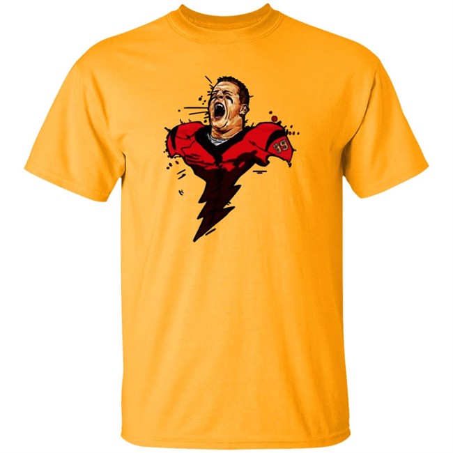 JJ Watt Bolt New Tee Shirt JJ Watt Bolt New Tee Shirt