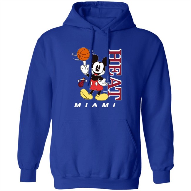 Miami Heat Junk Food Heat Mickey Tee Miami Heat Junk Food Heat Mickey Tee