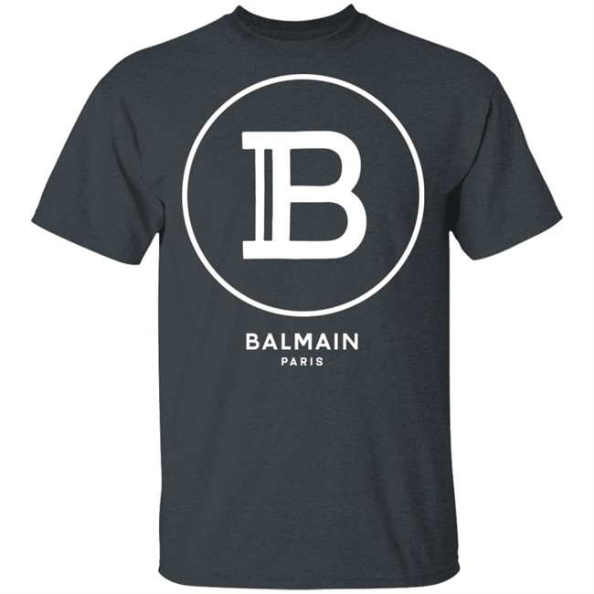 Lilac Balmain Paris Shirt Lilac T-shirt with white Balmain Paris logo Pink Shirt Lilac Balmain Paris Shirt Lilac T-shirt with white Balmain Paris logo Pink Shirt