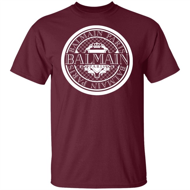 Balmain Paris Medallion Shirt with Balmain Paris Medallion print Black T Shirts Balmain Paris Medallion Shirt with Balmain Paris Medallion print Black T Shirts