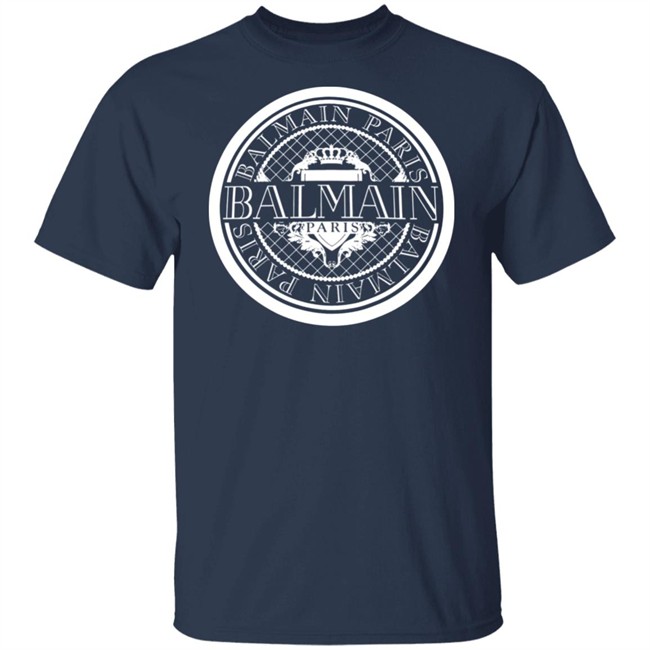 Balmain Paris Medallion Shirt with Balmain Paris Medallion print Black T Shirts Balmain Paris Medallion Shirt with Balmain Paris Medallion print Black T Shirts