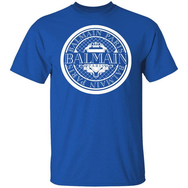 Balmain Paris Medallion Shirt with Balmain Paris Medallion print Black T Shirts Balmain Paris Medallion Shirt with Balmain Paris Medallion print Black T Shirts