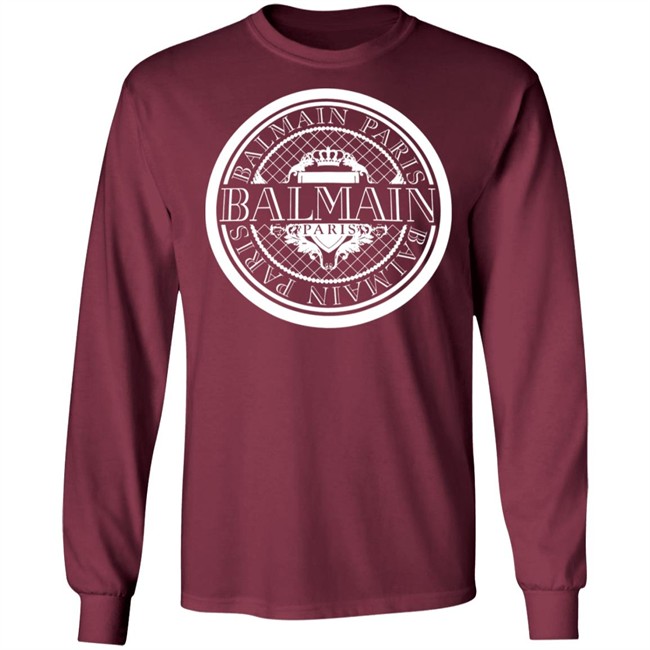 Balmain Paris Medallion Shirt with Balmain Paris Medallion print Black T Shirts Balmain Paris Medallion Shirt with Balmain Paris Medallion print Black T Shirts