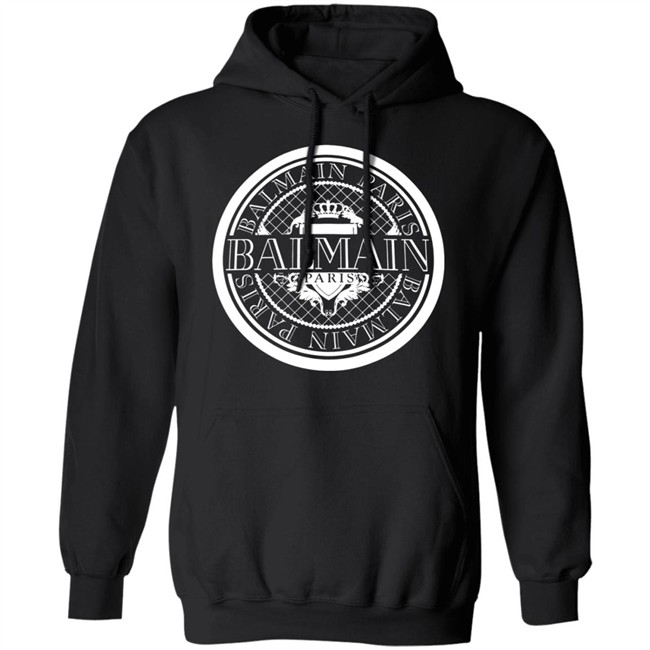 Balmain Paris Medallion Shirt with Balmain Paris Medallion print Black T Shirts Balmain Paris Medallion Shirt with Balmain Paris Medallion print Black T Shirts