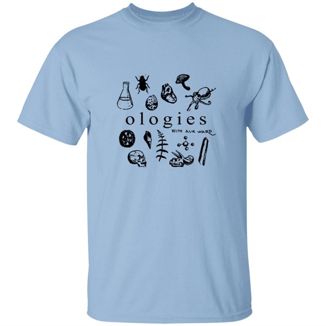 Ologies Merch Ologies Logo With Alie Ward Shirt Ologies Merch Ologies Logo With Alie Ward Shirt